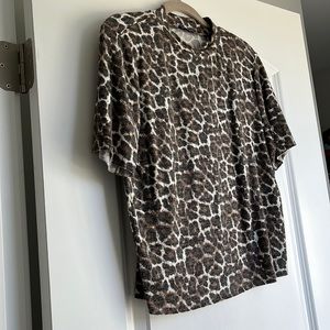 ZARA leopard top